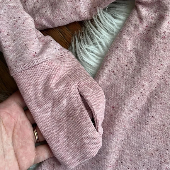 Athleta Balance Pink Pull Over Boxy Crewneck Sweatshirt Women’s Sz Small - Picture 5 of 9